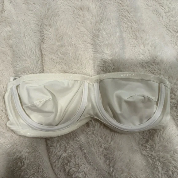 Vanity Fair White Strapless Bra with Underwire - Picture 3 of 4